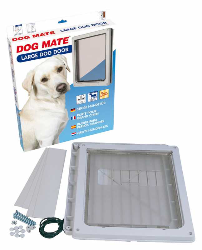 Masterpet Dog Mate Dog Door Large White Doors Craigs Bird Place